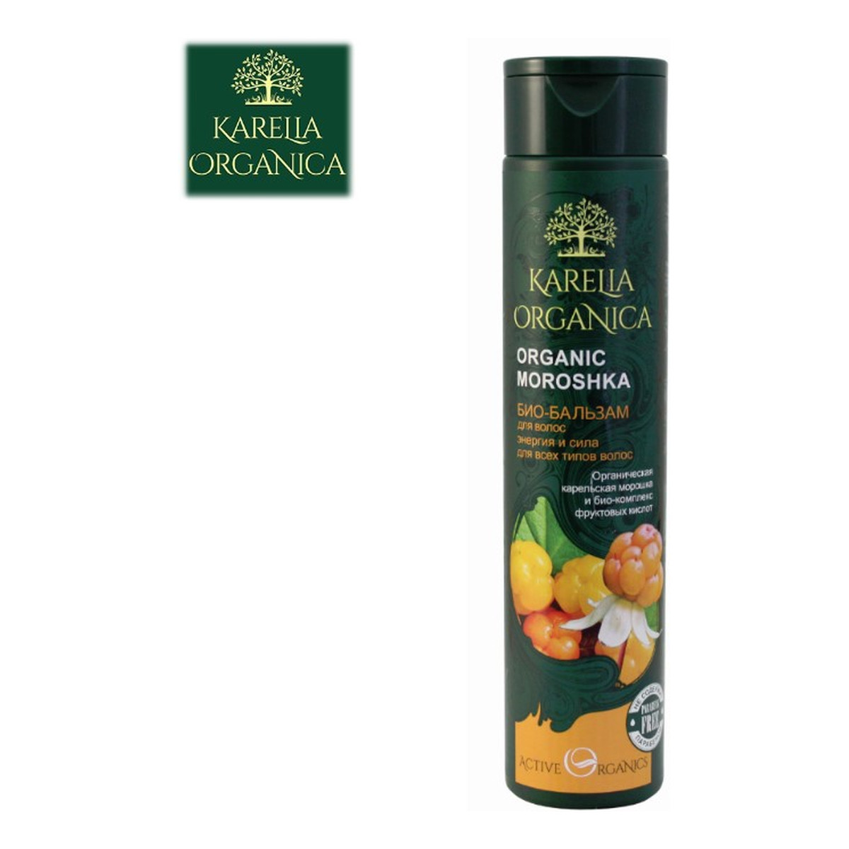Karelia Organica BIO BALSAM DO WŁOSÓW ORGANIC MOROSHKA - energia i siła dla wszystkich typów włosów 310ml