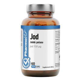Jod Jodek Potasu 150 µg suplement diety 60 kapsułek