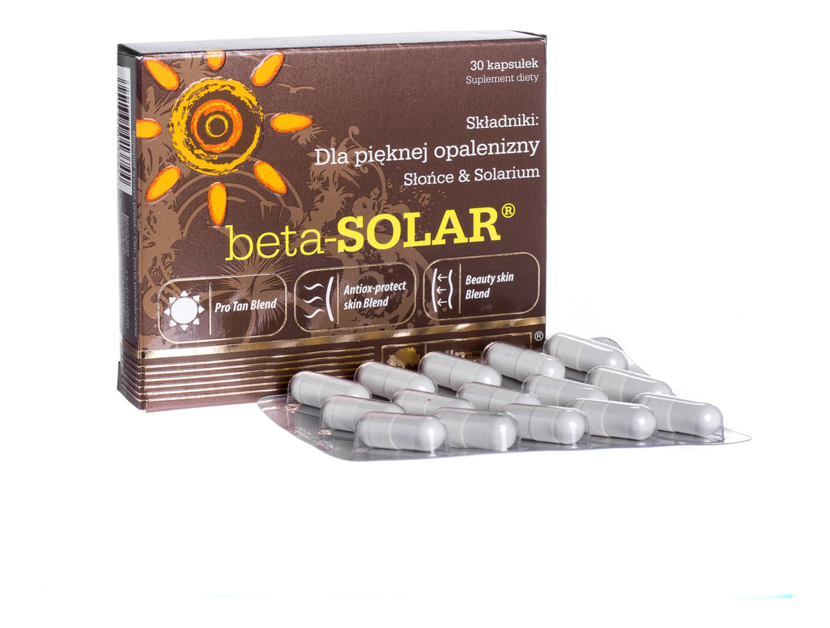 Beta Solar suplement diety 30 kapsułek
