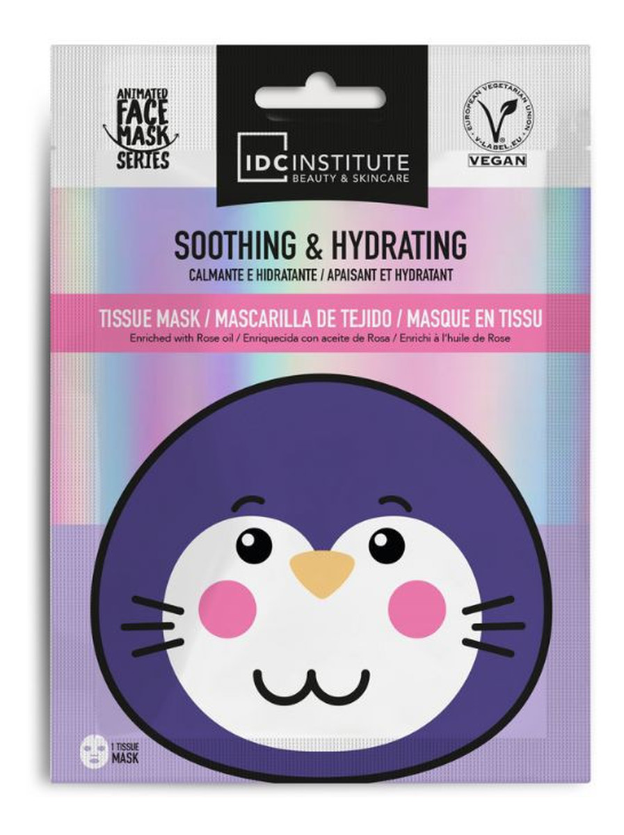 Łagodząco-nawilżająca maska ​​w płacie Seal
