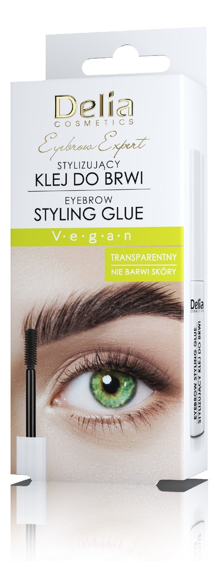 Eyebrow expert stylizujący, transparentny klej do brwi