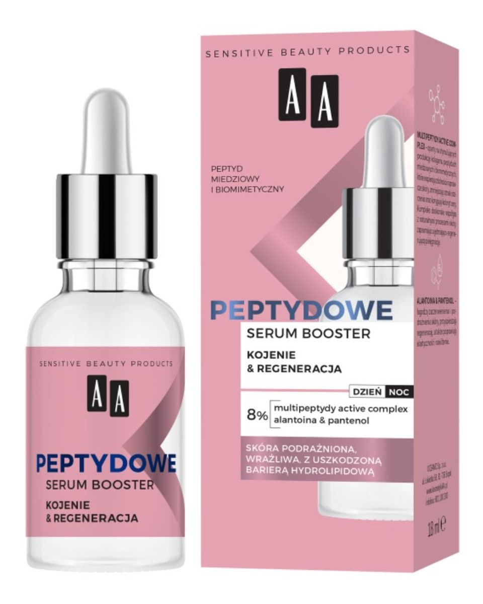 Peptydowe serum booster kojenie i regeneracja