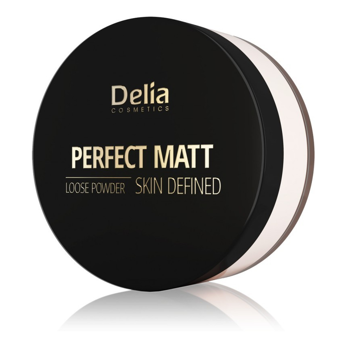 DELIA SKIN DEFINED Puder sypki Perfect Matt 42 Transparent Wizaż24