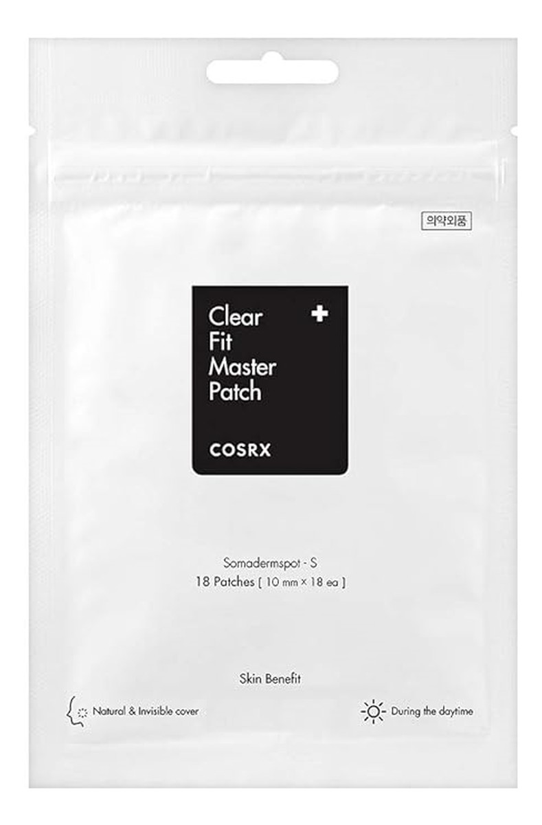 Clear fit master patch ultracienkie plasterki na niedoskonałości 18szt.