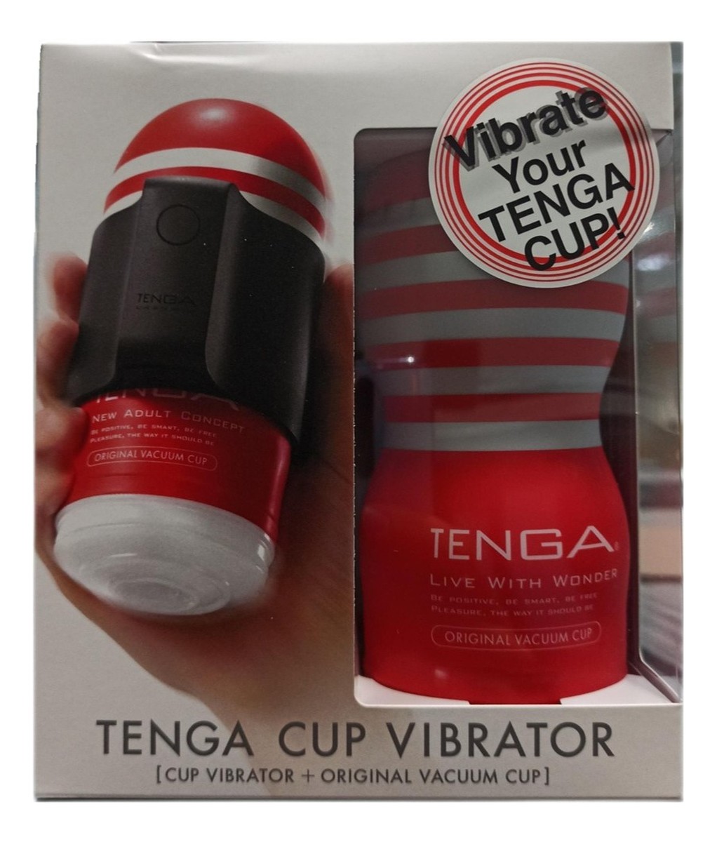Zestaw cup vibrator wibrator kubkowy + moduł wibracyjny do masturbatorów