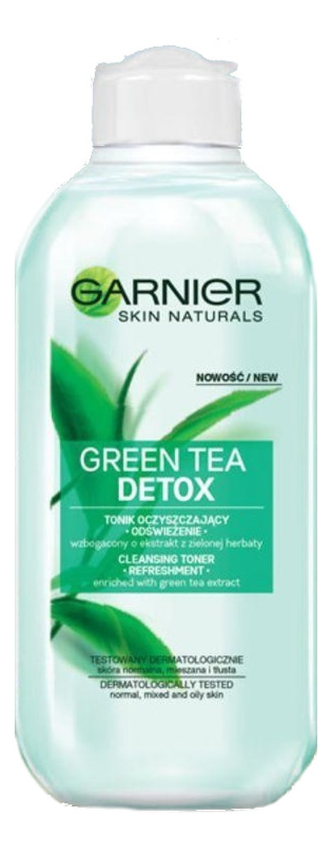 Green tea detox tonik oczyszczający odświeżenie