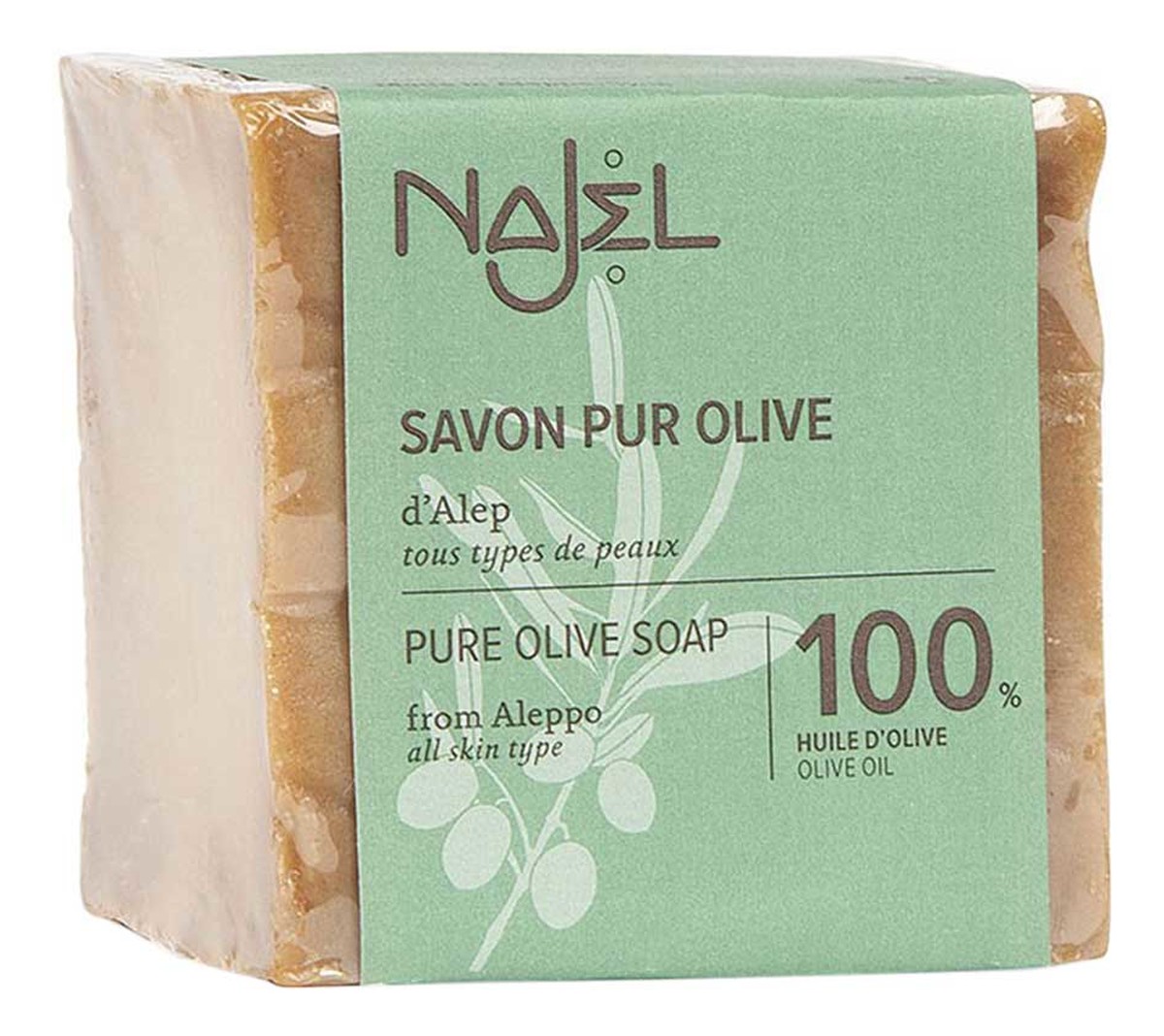 Mydło Aleppo w kostce - 100% Oliwy z Oliwek
