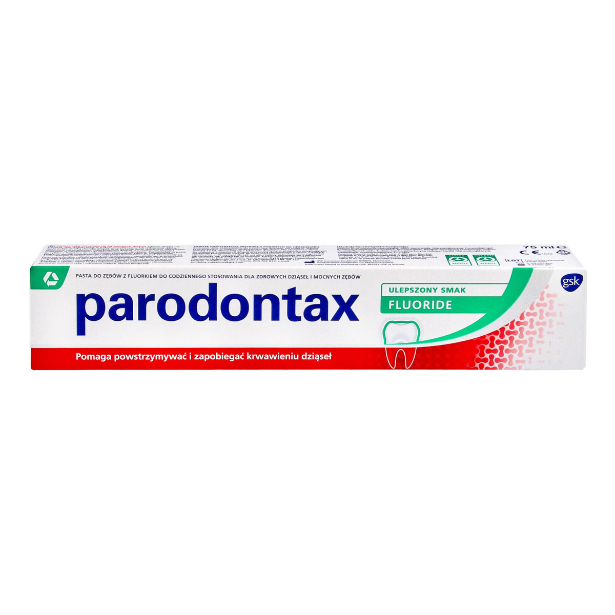 GSK Parodontax pasta do zębów fluoride-ulepszony smak 75ml