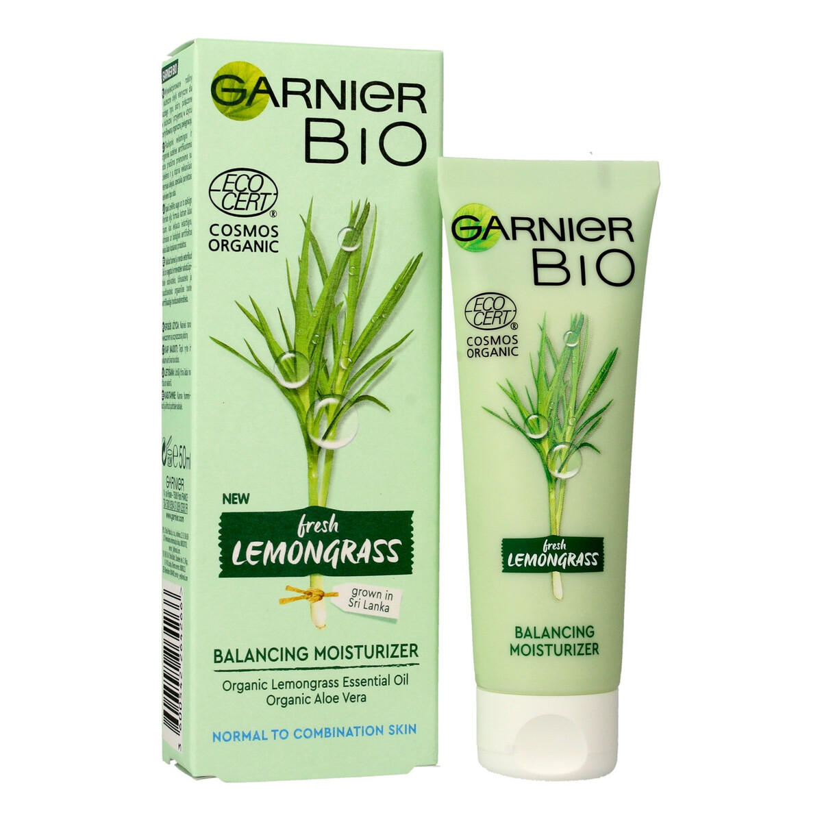 Garnier Bio Fresh Lemongrass Balanscing Moisturizer krem nawilżający do twarzy 50ml