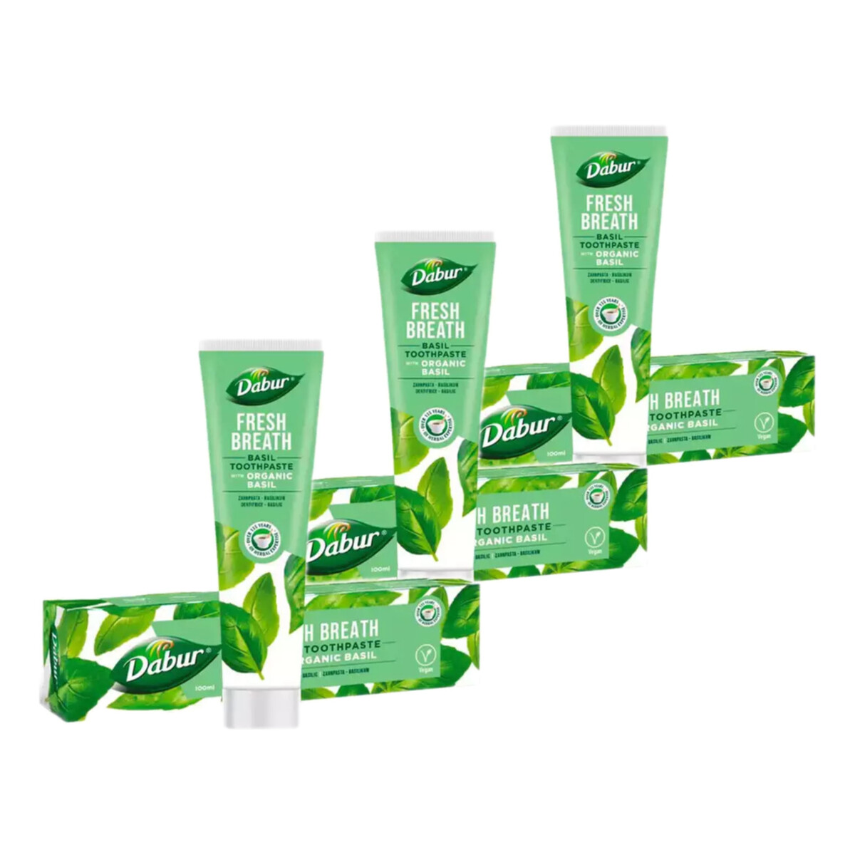 Dabur Herbal Pasta Do Zębów Z Bazylią Tulsi 3x100ml