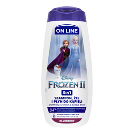 Żel pod prysznic 3w1 dla dzieci Frozen II - Blueberry