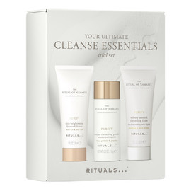 Your Ultimate Cleanse Essentials zestaw rozjaśniający peeling 30ml + pianka oczyszczająca 30ml + puder oczyszczający 15g