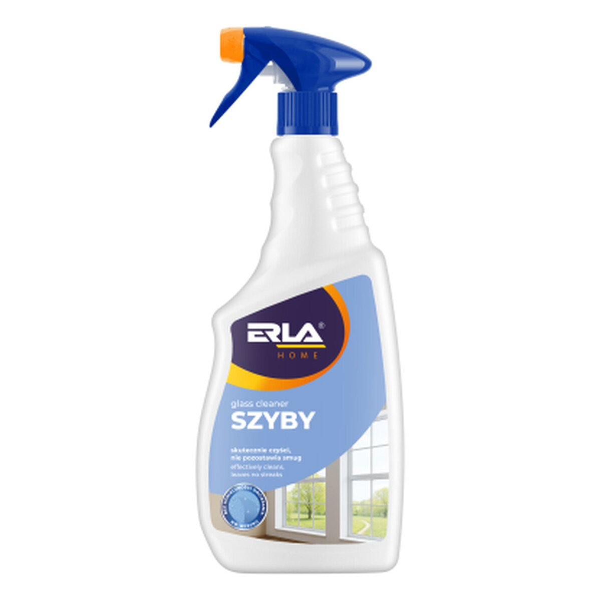 Erla Home Płyn Do Mycia Szyb i Luster 750ml
