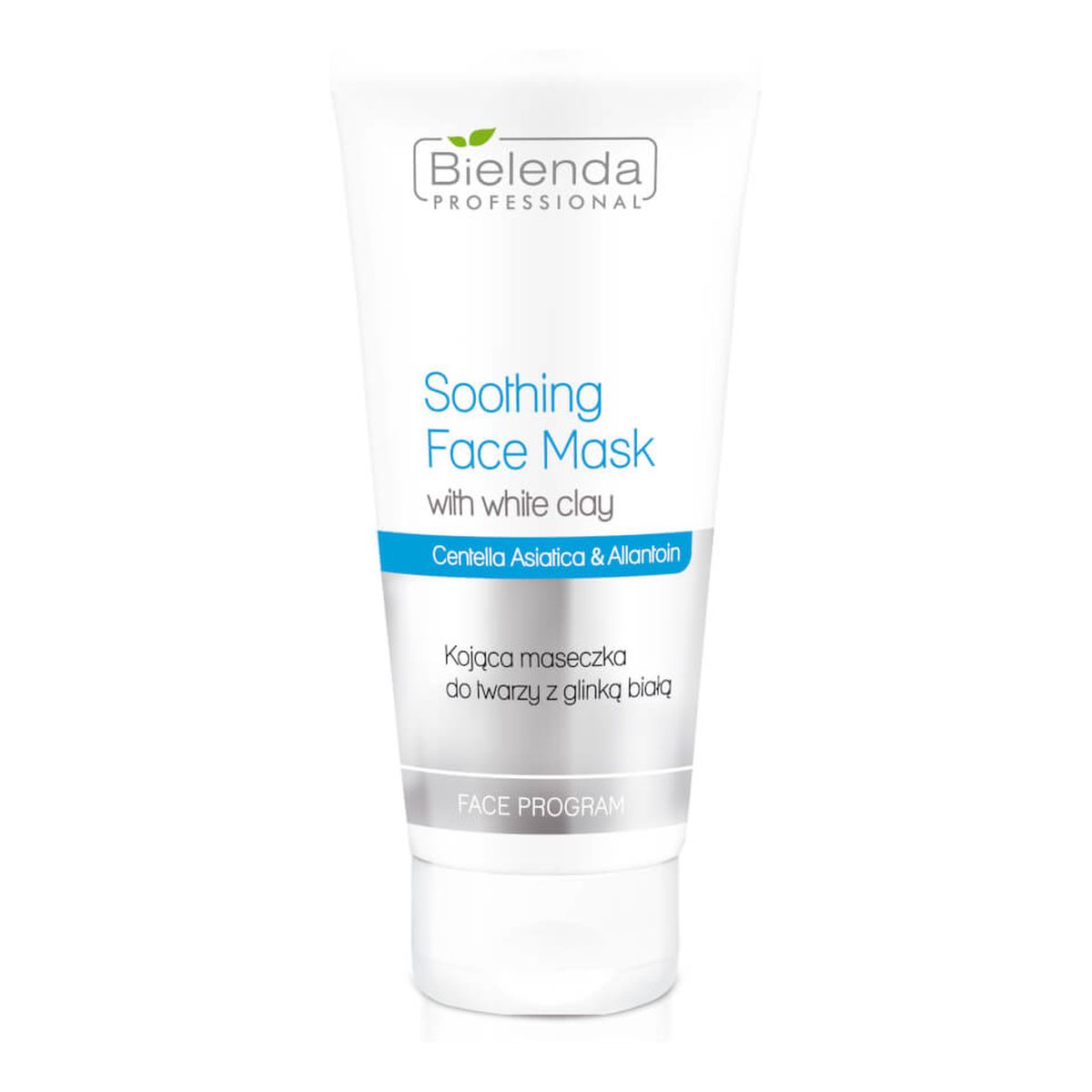 Bielenda Professional Soothing face mask kojąca maseczka do twarzy z glinka białą 150g