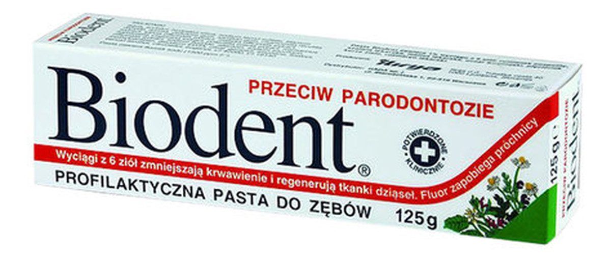pasta do zębów przeciw paradontozie
