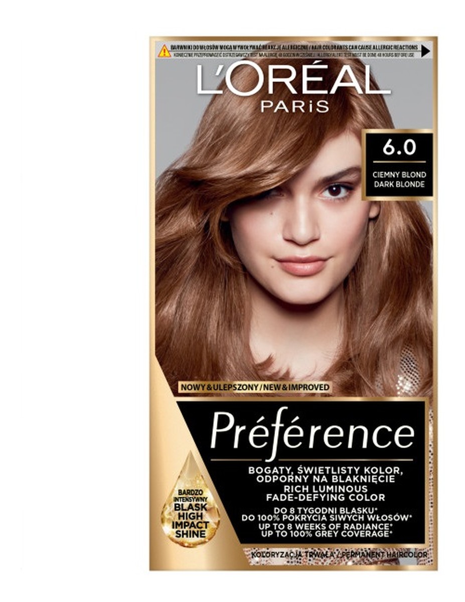 Preference farba do włosów 6.0 dark blonde