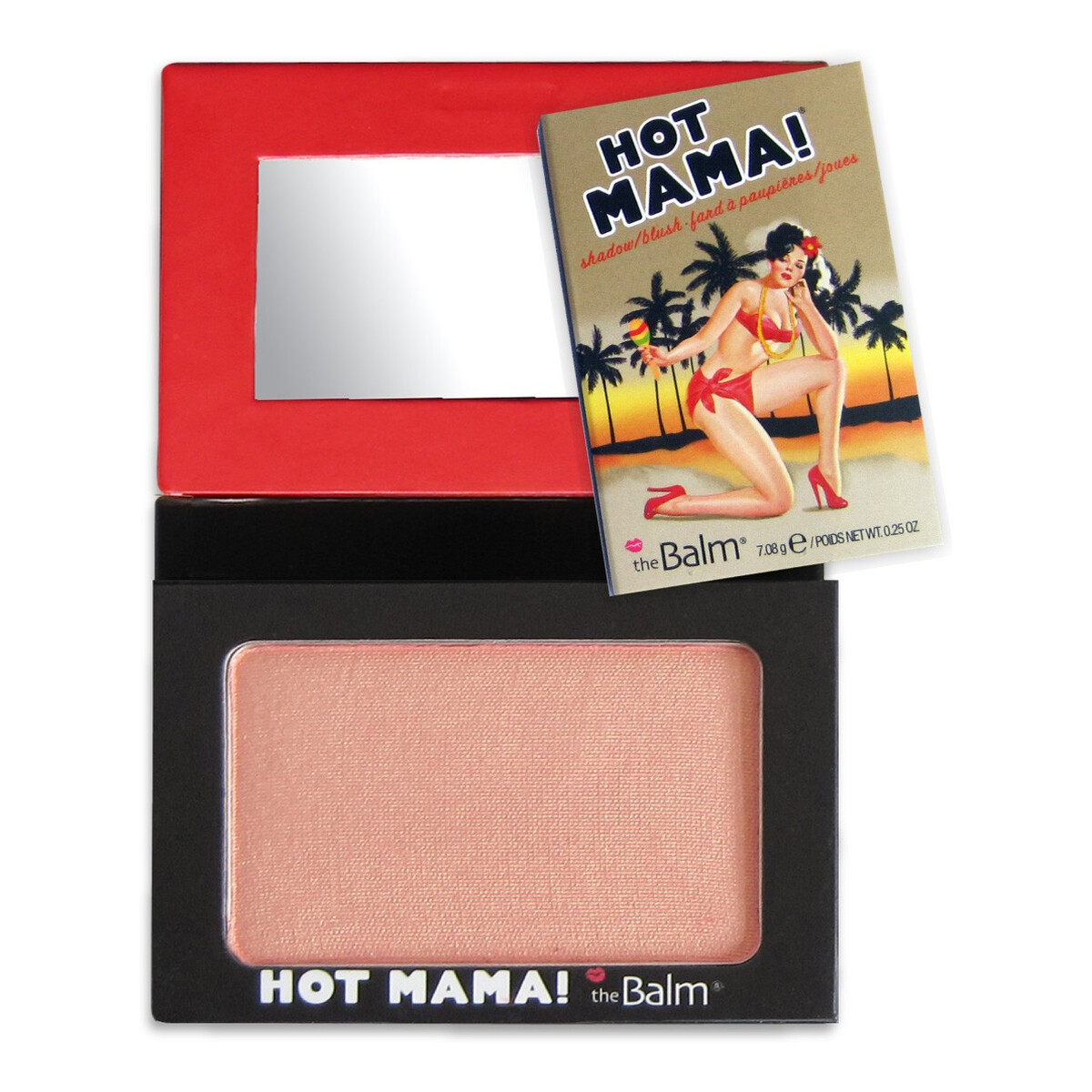 the Balm Mamas Hot Mama Shadow & Blush All-in-One Cień i róż do policzków 7g
