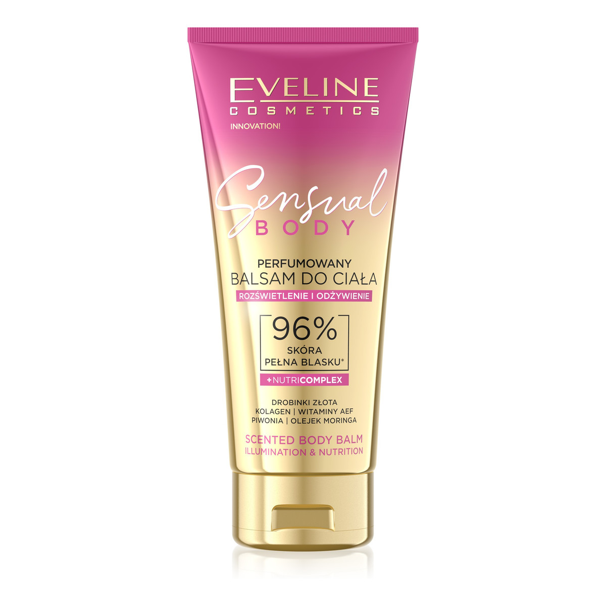 Eveline Sensual Body Perfumowany balsam do ciała Rozświetlenie i Odżywienie 200ml