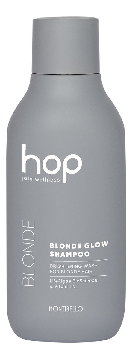 Hop blonde glow shampoo rozświetlający szampon do włosów rozjaśnianych i blond