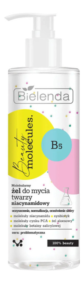 Beauty Molecules, Molekularny niacynamidowy żel do mycia twarzy