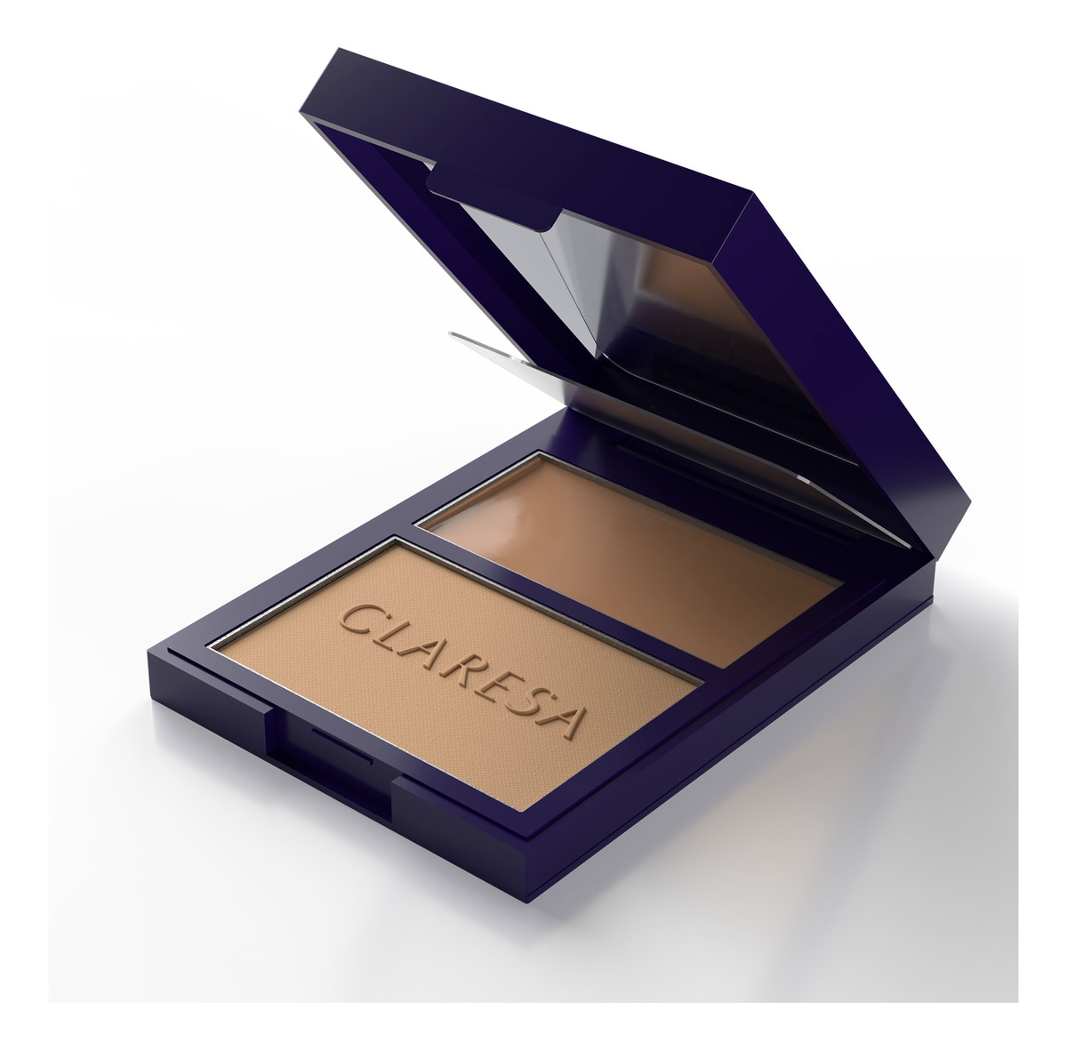 Kremowo-pudrowa paleta do konturowania