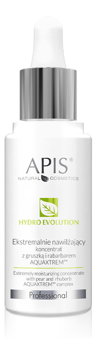 ekstremalnie nawilżający koncentrat z gruszką i rabarbarem AQUAXTREM™