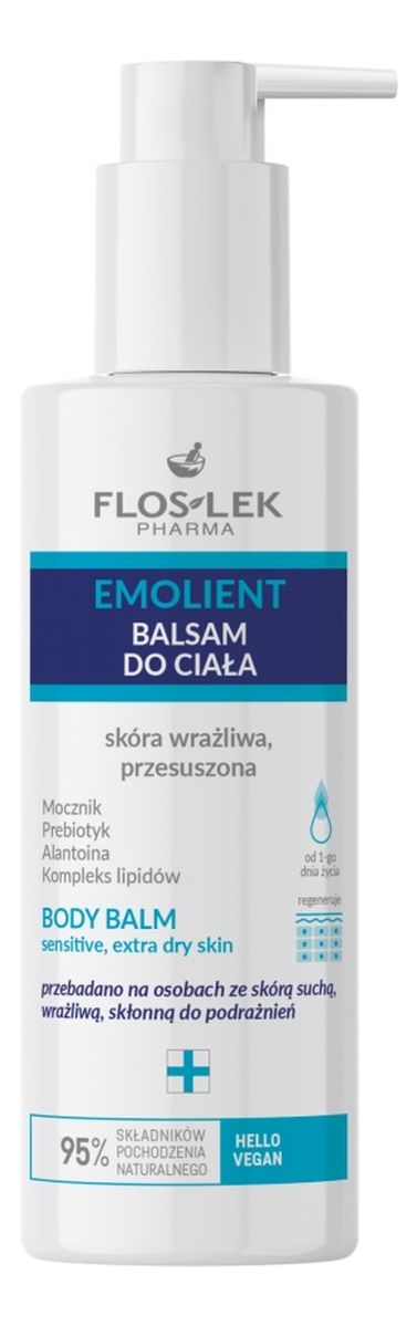 Balsam do ciała skóra wrażliwa i przesuszona