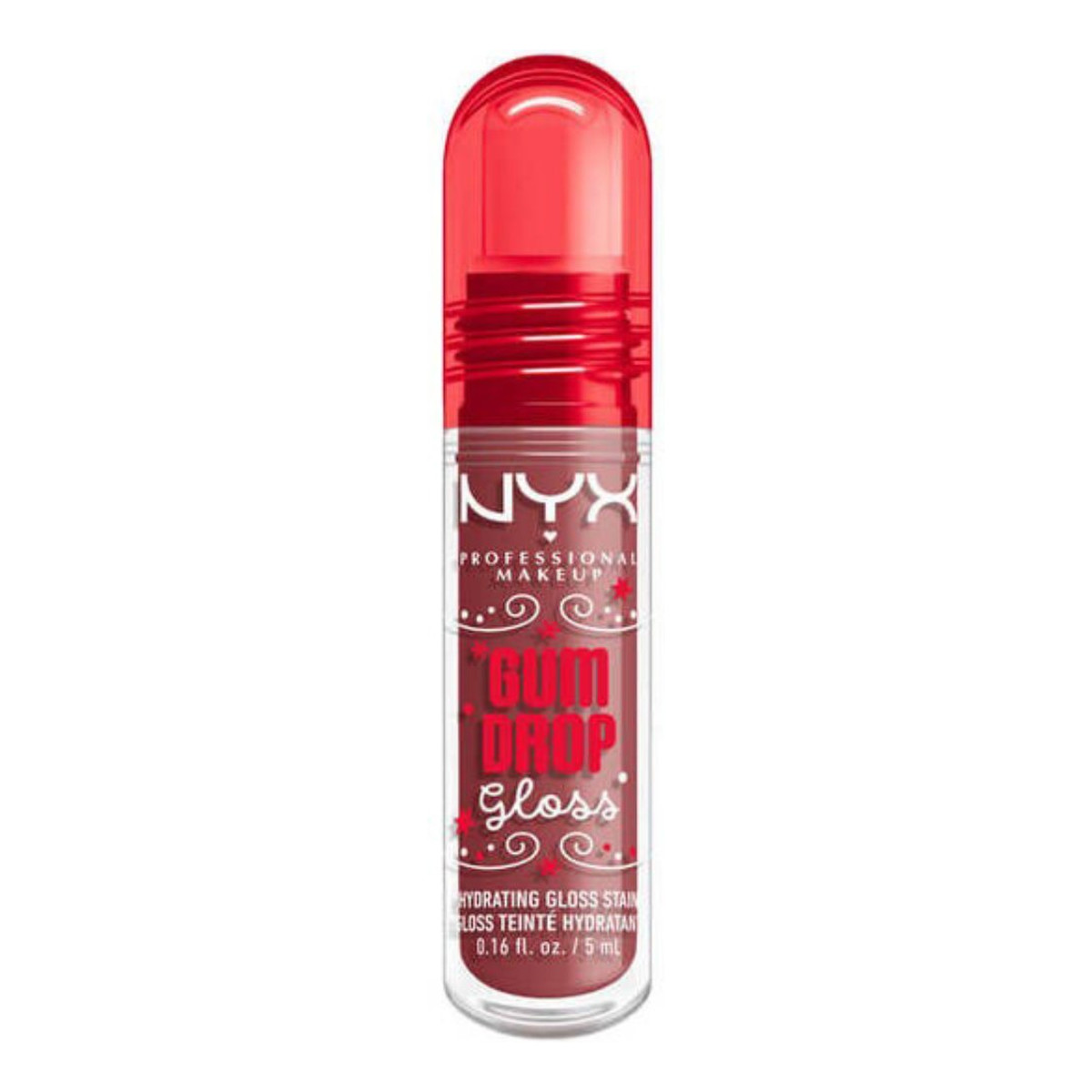 NYX Professional MakeUp Gum Drop Nawilżający błyszczyk do ust 5ml
