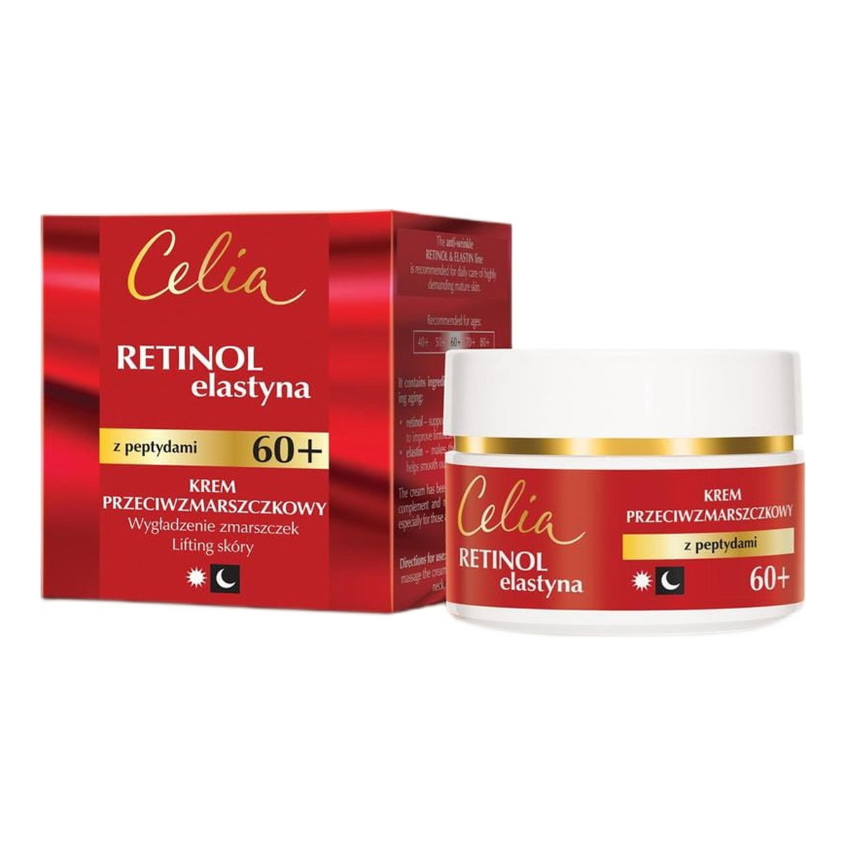 Celia Retinol Elastyna Krem przeciwzmarszczkowy 60+ 50ml