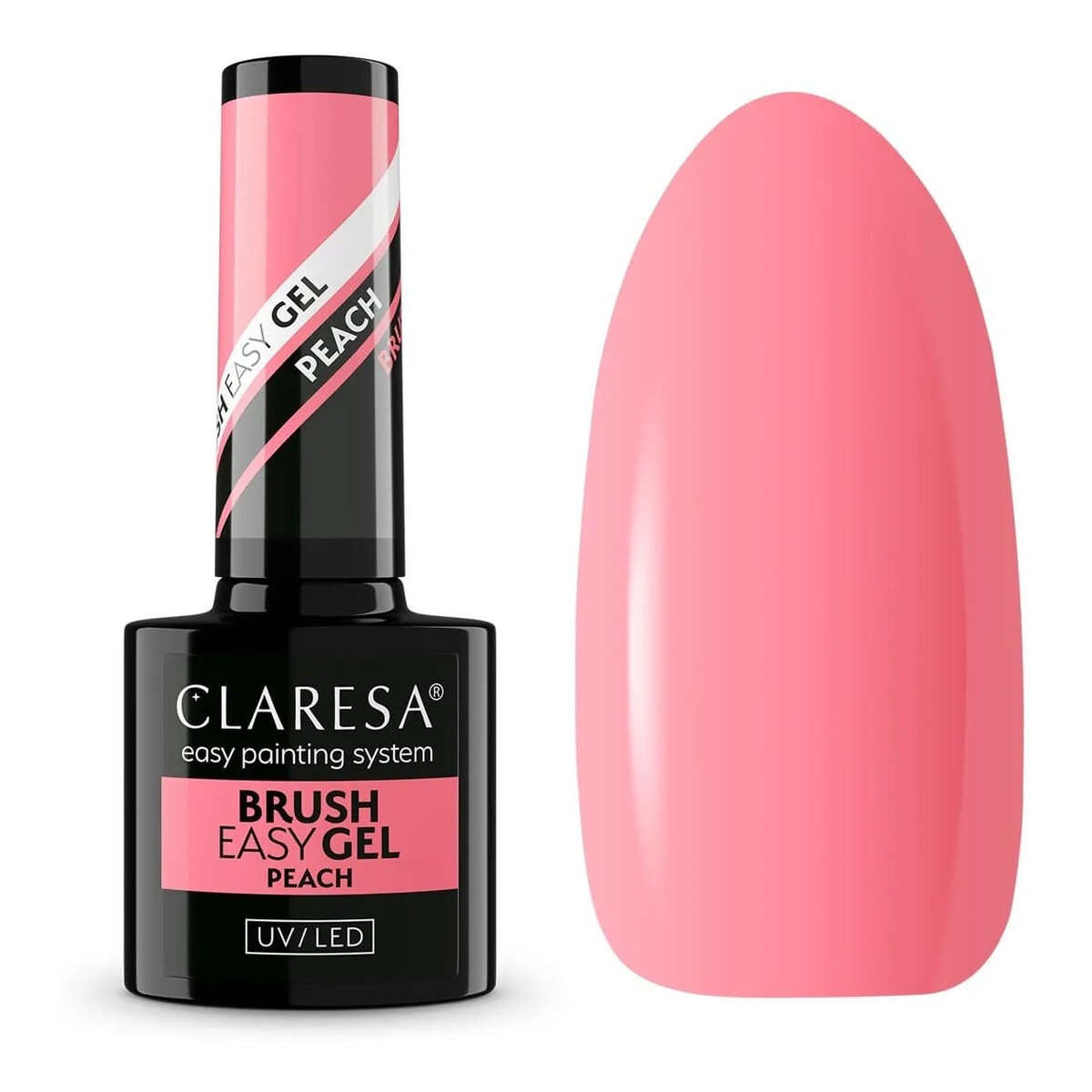 Claresa Brush Easy Gel Żel UV w butelce 5g
