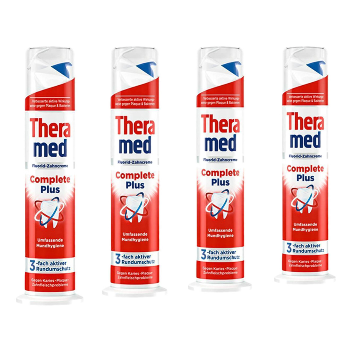 Theramed Complete Plus Pasta do zębów 4x100ml
