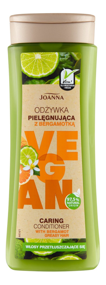 Odżywka do włosów pielęgnująca Bergamotka - włosy przetłuszczające się