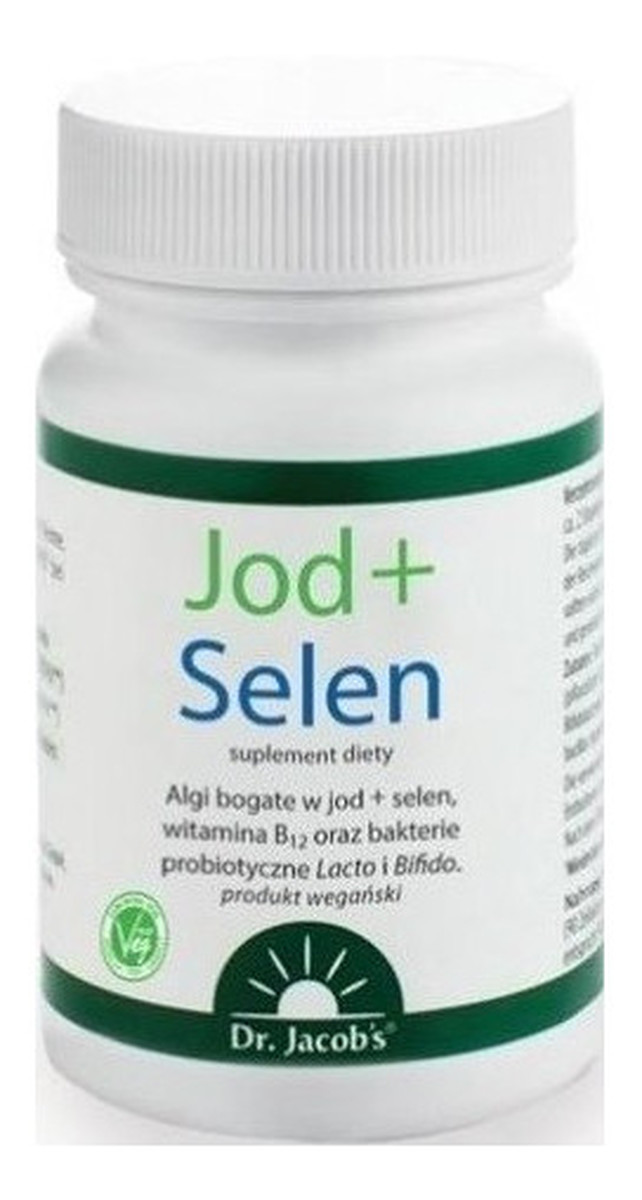 Jod + selen suplement diety 90 kapsułek