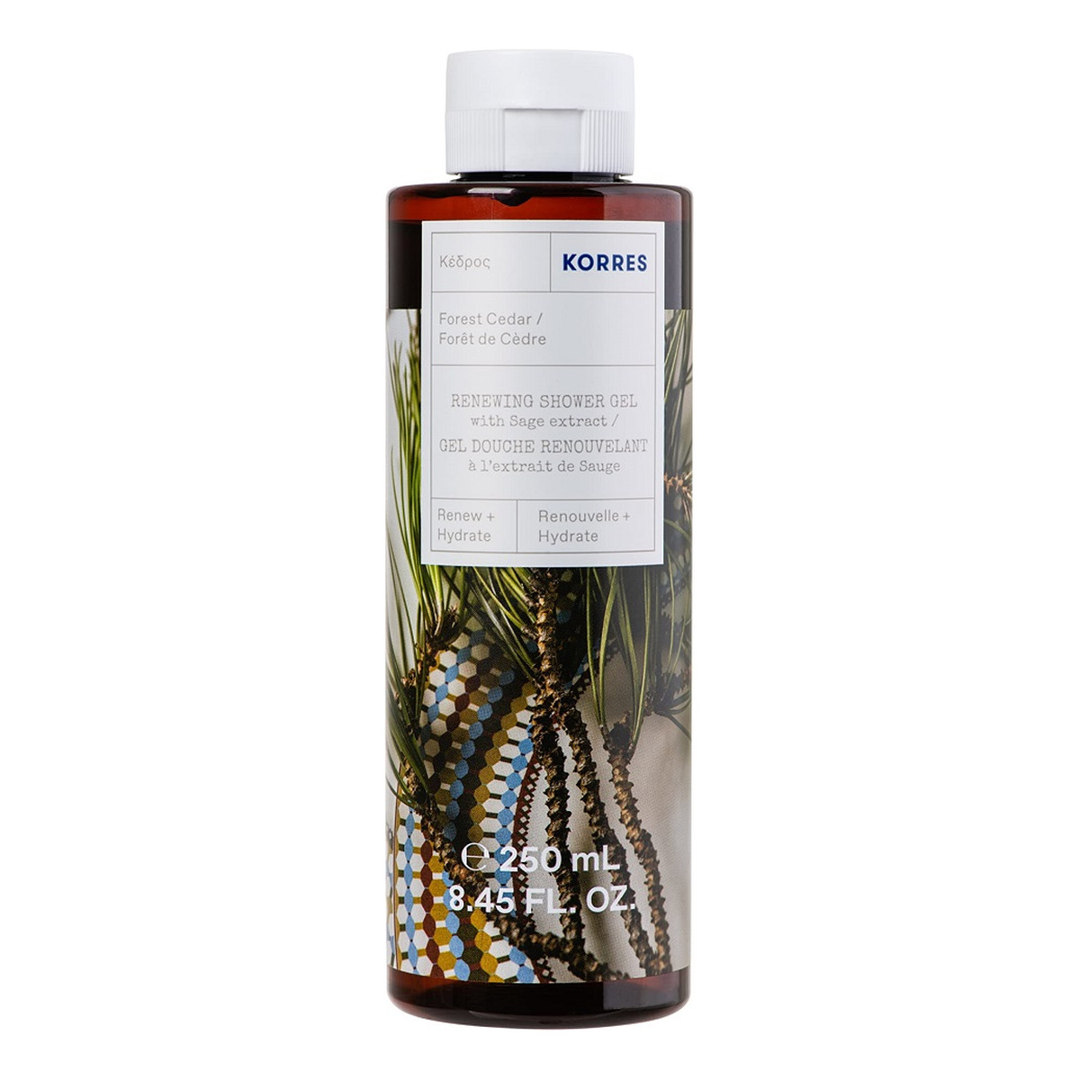 Korres Forest Cedar Żel do mycia ciała 250ml