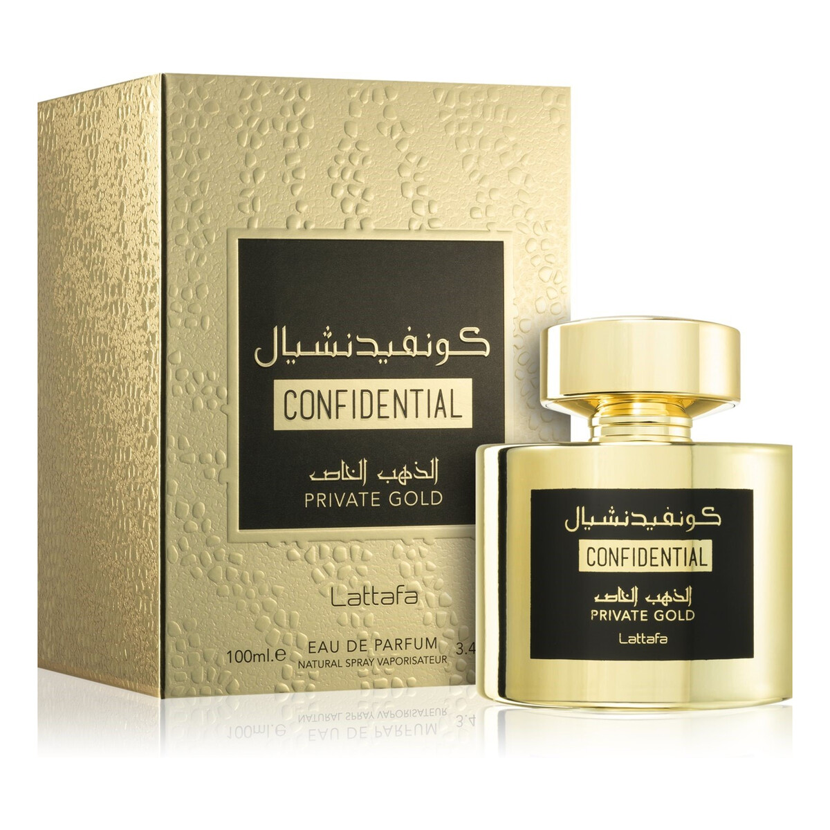 Lattafa Confidential Private Gold Woda perfumowana spray 100ml
