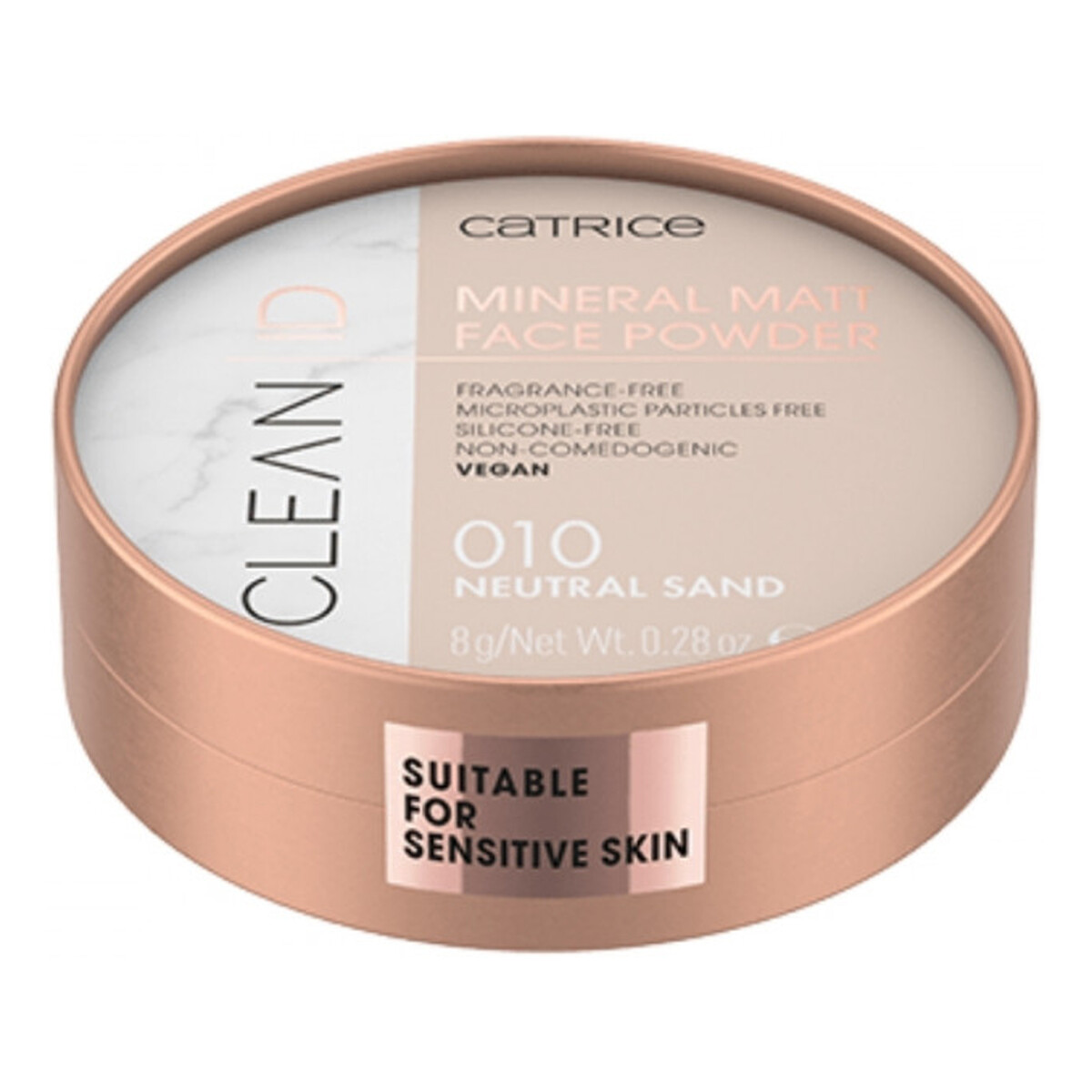 Catrice Clean Id Mineral Matt Face Powder Puder matujący 8g