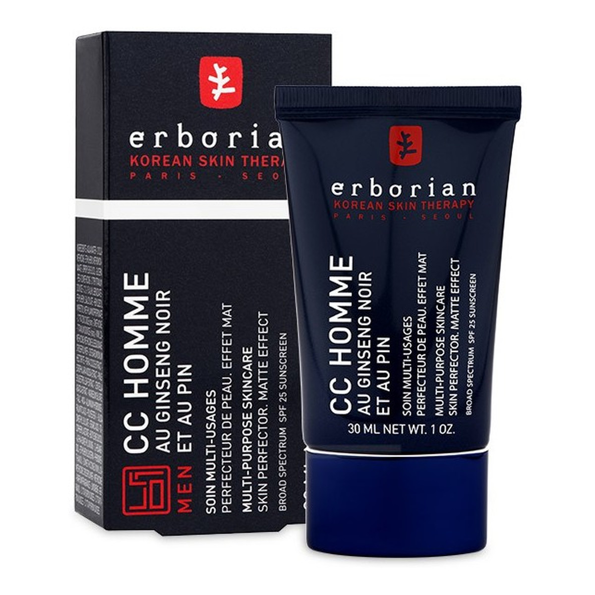 Erborian CC Creme nawilżający krem matujący wyrównujący koloryt skóry SPF 25 30ml