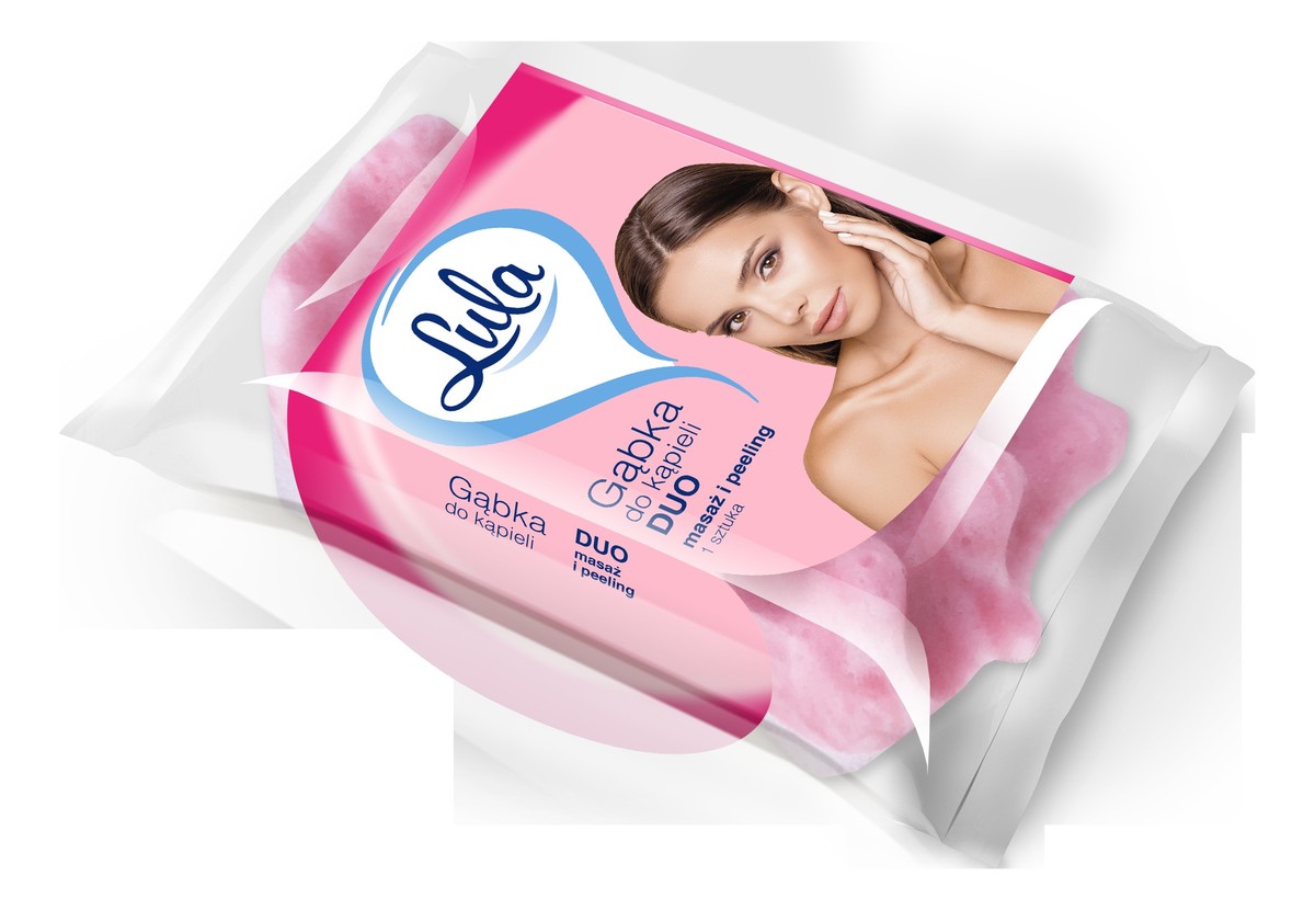 Gąbka do kąpieli DUO masaż i peeling
