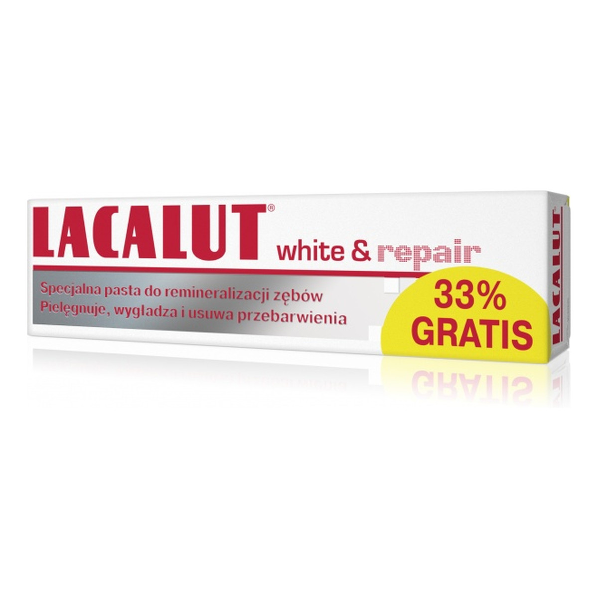 Lacalut White & Repair Pasta do zębów wybielająco naprawcza 75ml
