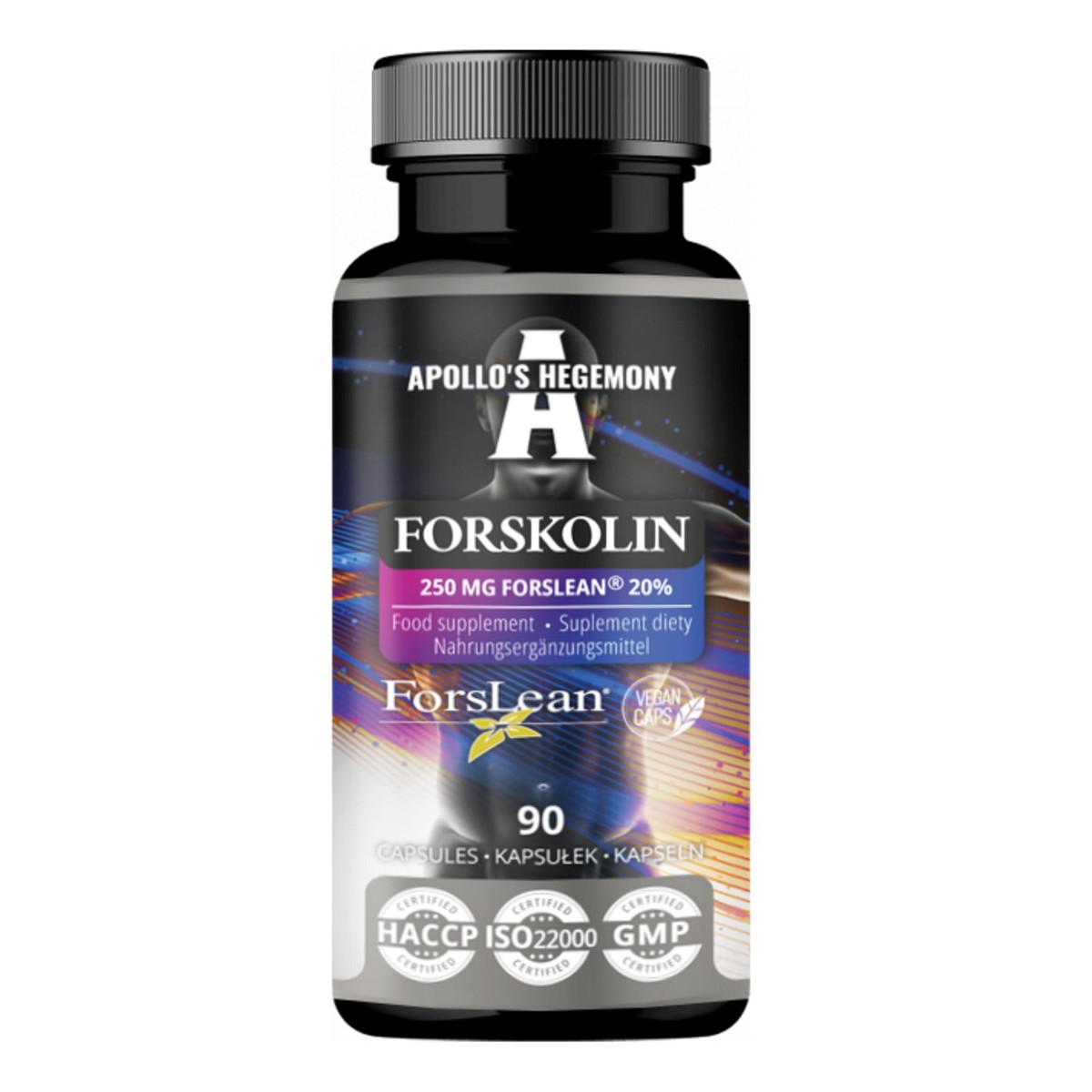 Apollo's Hegemony Forskolin suplement diety 90 Kapsułek