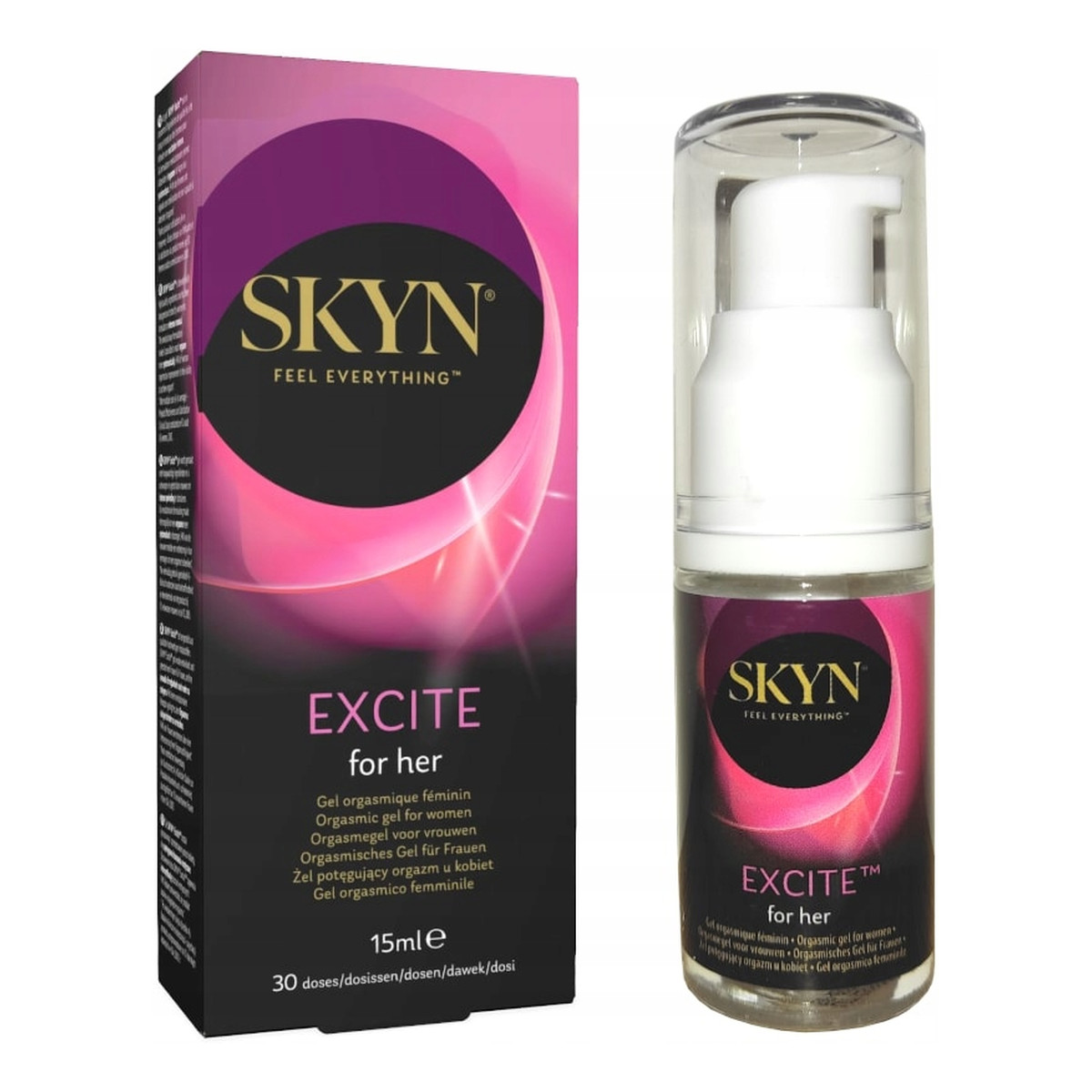 Unimil Skyn Feel Everything Excite żel potęgujący orgazm u kobiety 15ml