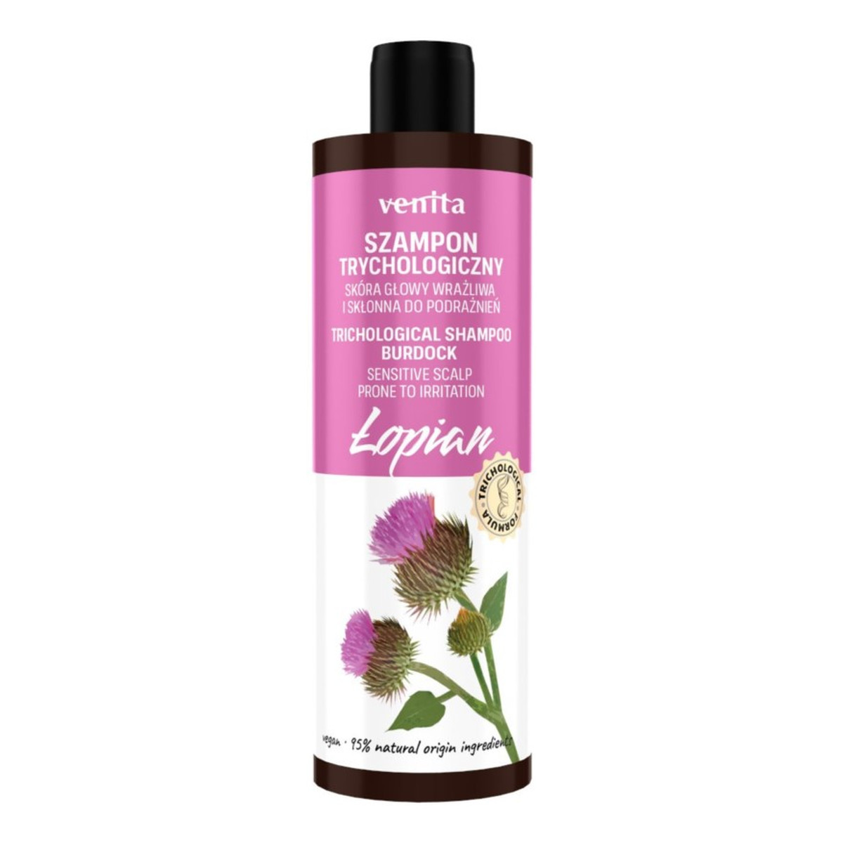 Venita Trychologiny Szampon łopian 300ml
