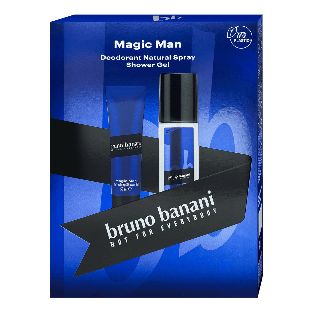 Bruno Banani Magic Men Zestaw prezentowy żel pod prysznic 50ml + deo naturalny spray 75ml