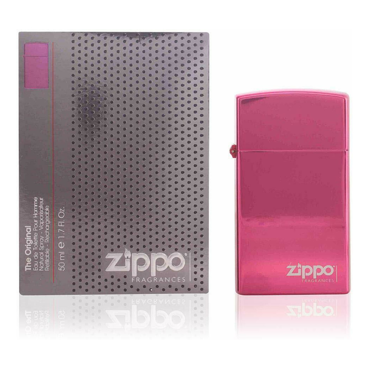 Zippo Pour Homme Pink woda toaletowa z możliwością napełnienia spray 50ml