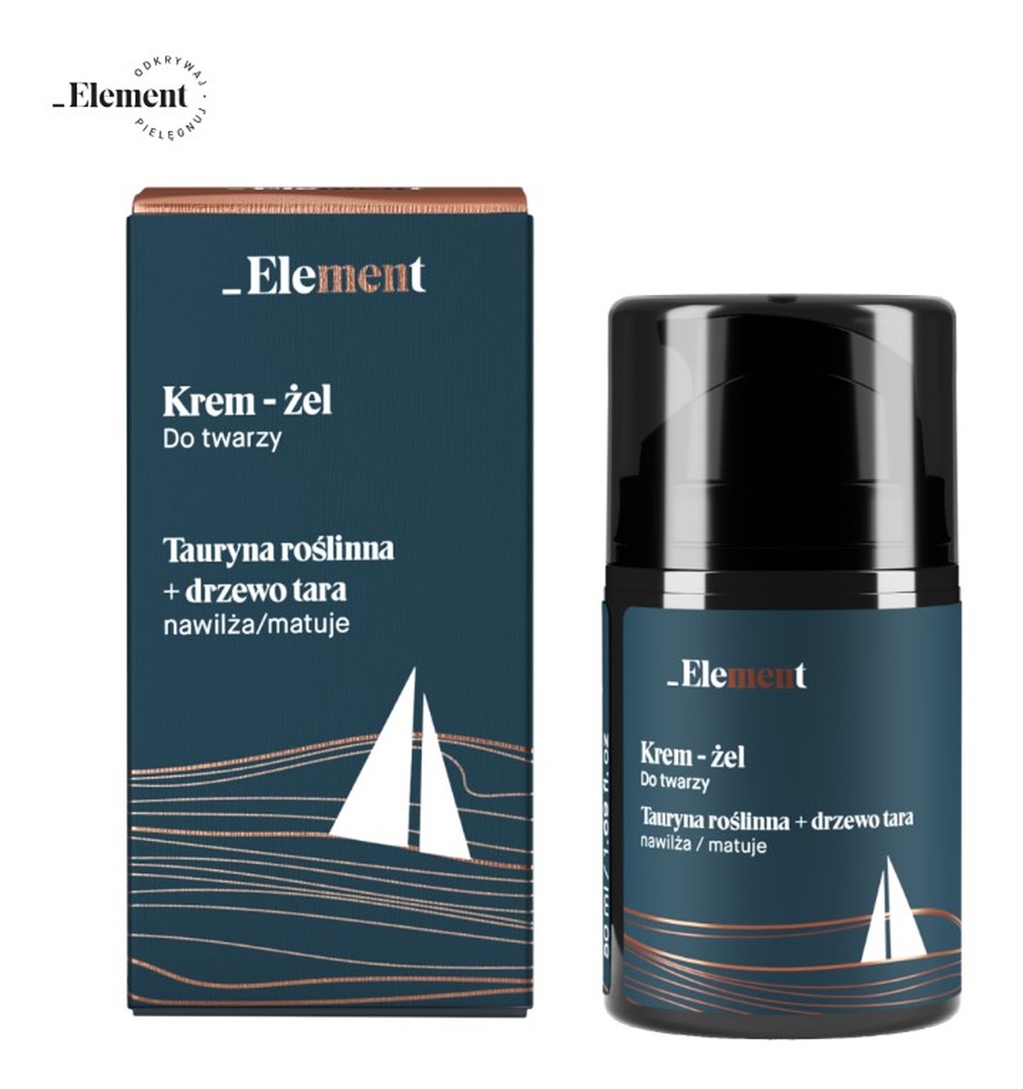 Krem żel do twarzy dla mężczyzn