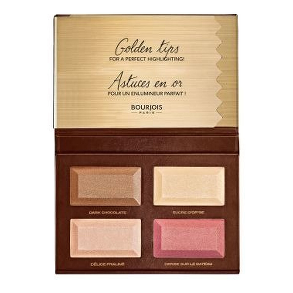 Bourjois Delice De Poudre Highlighting Palette rozświetlająca paletka cieni 01 18g