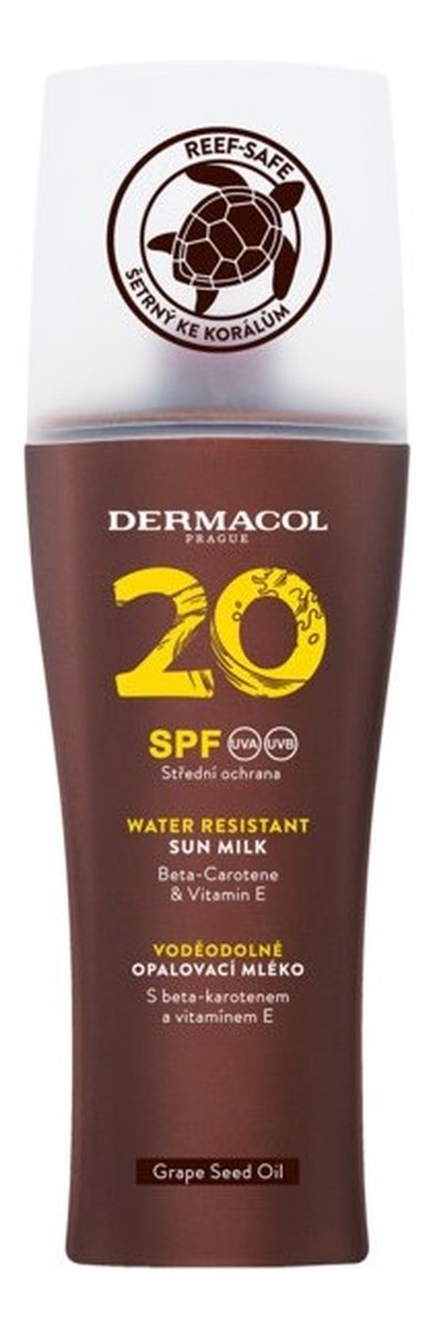 Mleczko do opalania w sprayu spf20