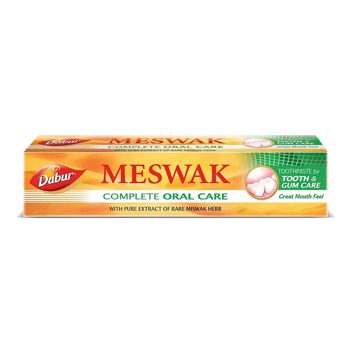 Dabur Meswak complete oral care toothpaste pasta do zębów bez fluoru 100g