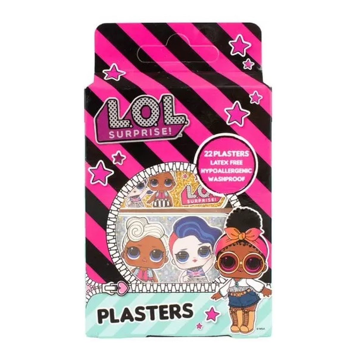 Lol Surprise Plasters plastry opatrunkowe dla dzieci mix 22szt.