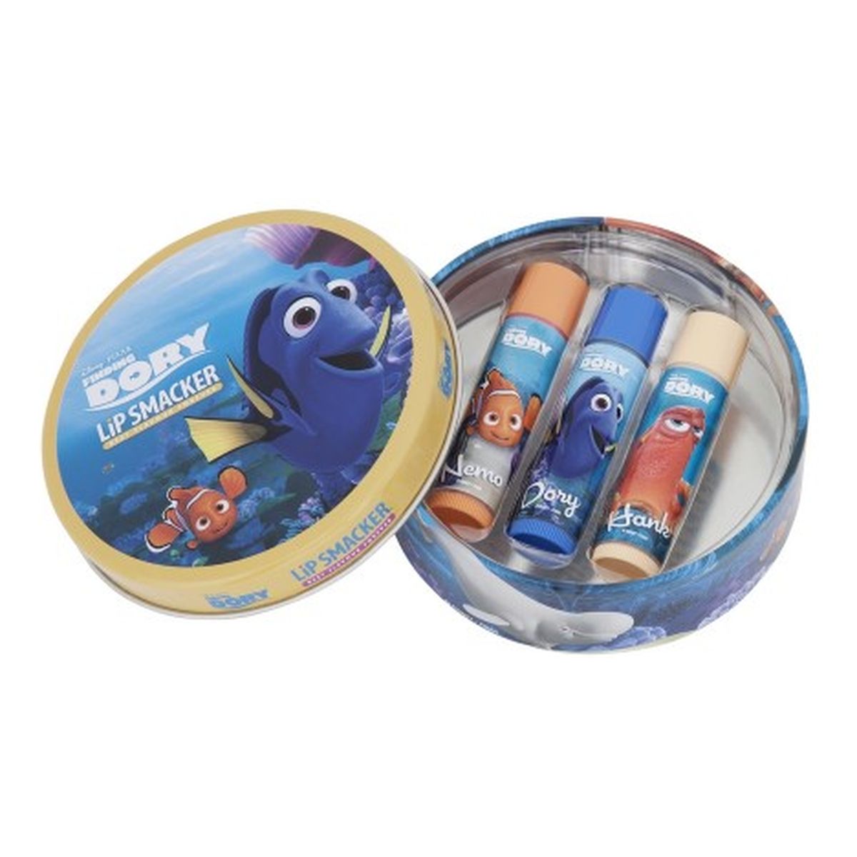 Lip Smacker Flavoured Lip Balm Collection błyszczyki do ust Disney Finding Dory 3x4g 12g